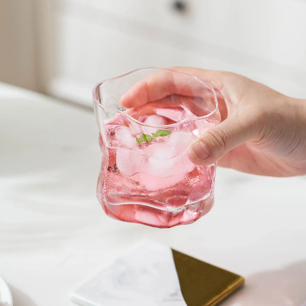 Crumble Whiskey Glass