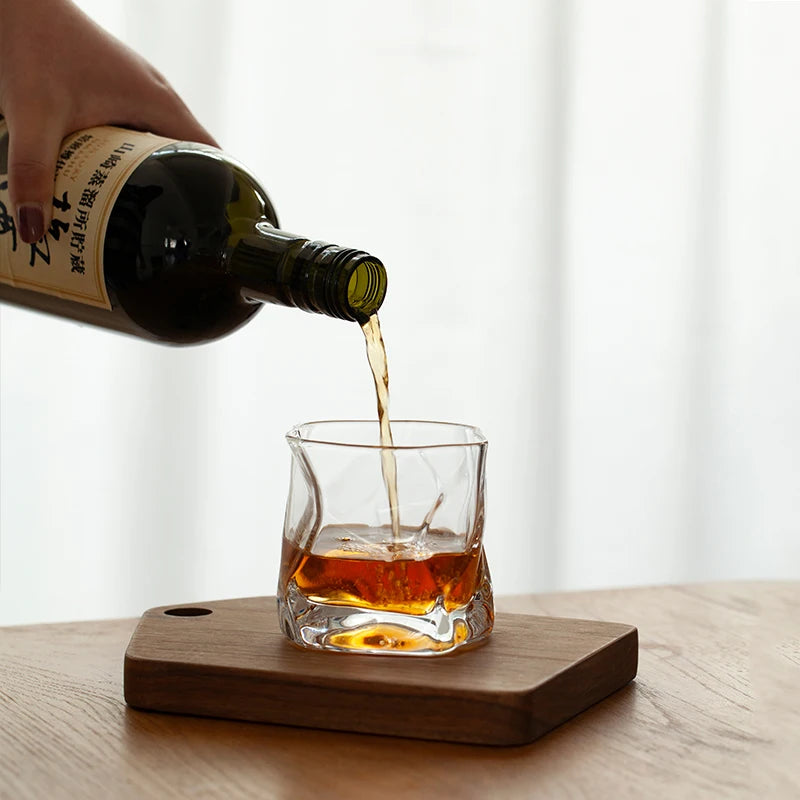 Crumble Whiskey Glass